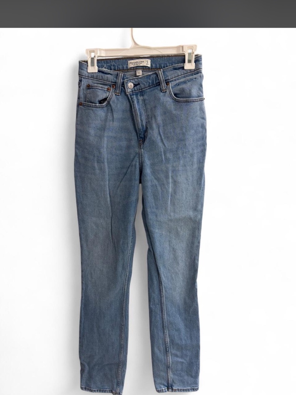 Abercrombie & Fitch 90s slim straight high waist curve love